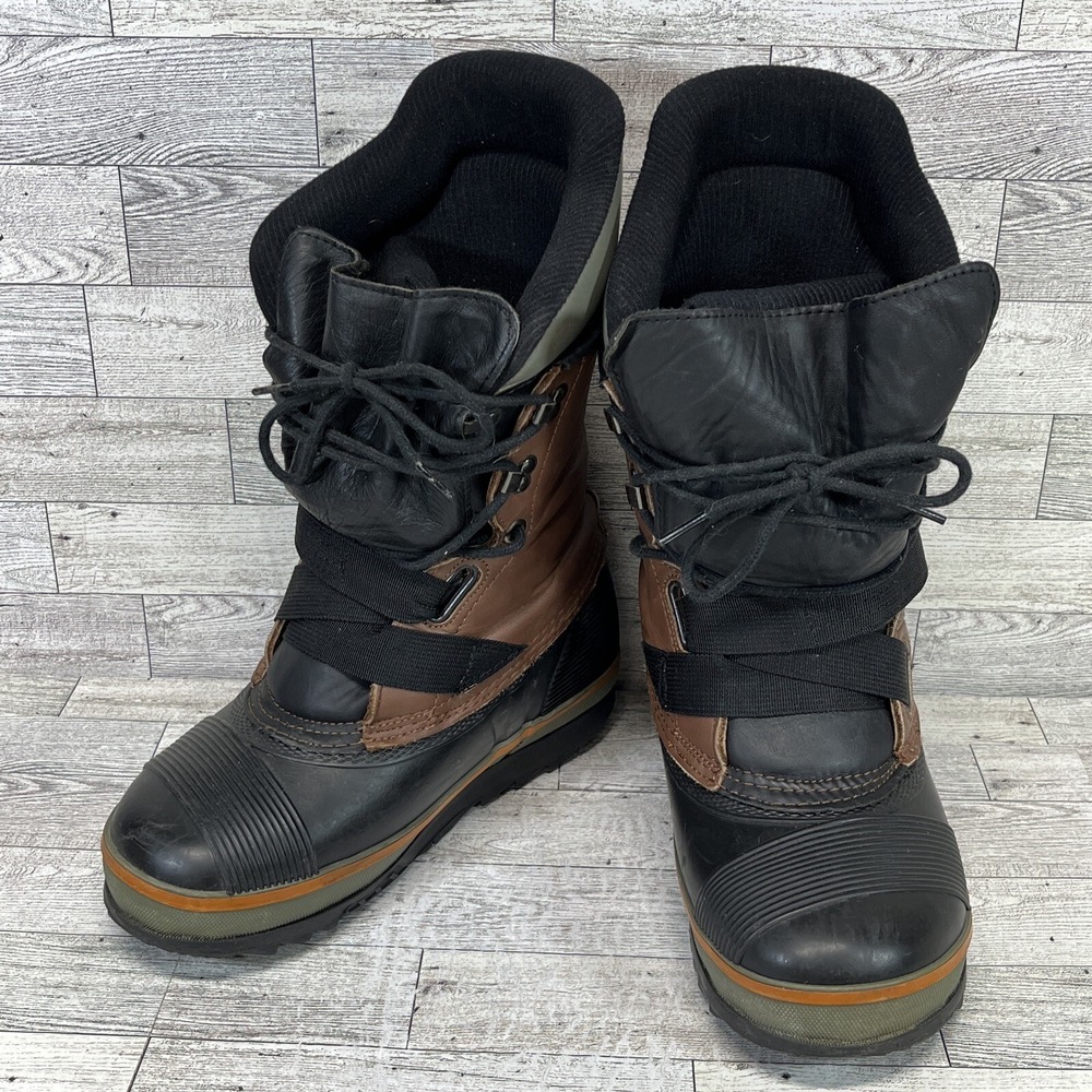 Burton Brown Black Snowboarding Boots Men Size 7